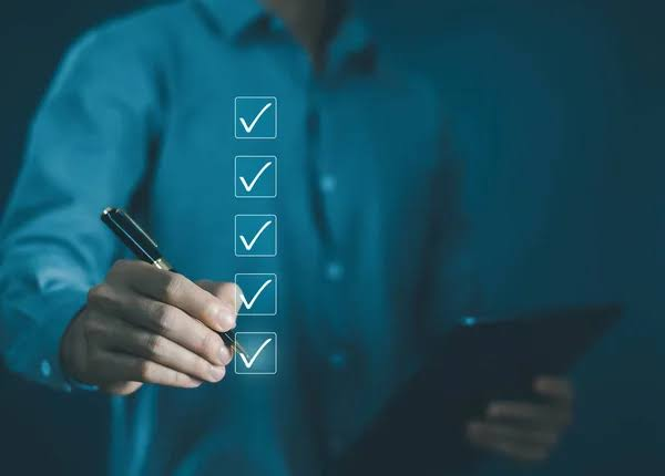 Stock photo of a checklist overlay. Decorative only; not a Techloom workshop or customer process.